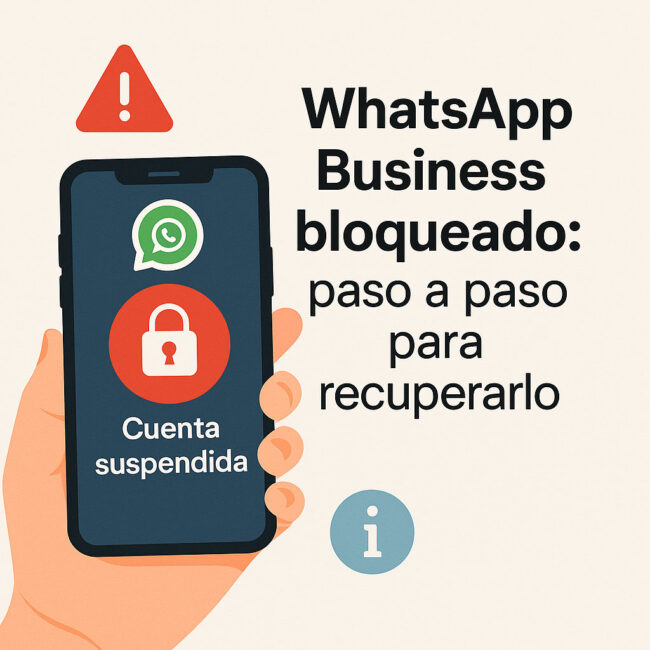 WhatsApp Business Bloqueado