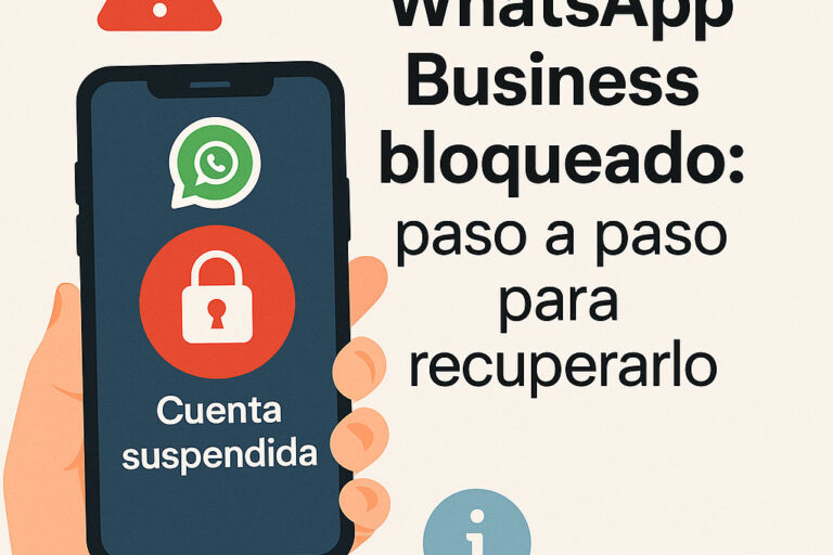 WhatsApp Business Bloqueado