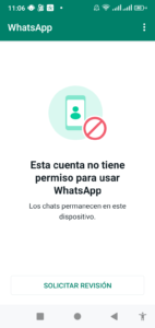 WhatApp Bloqueado Definitivamente
