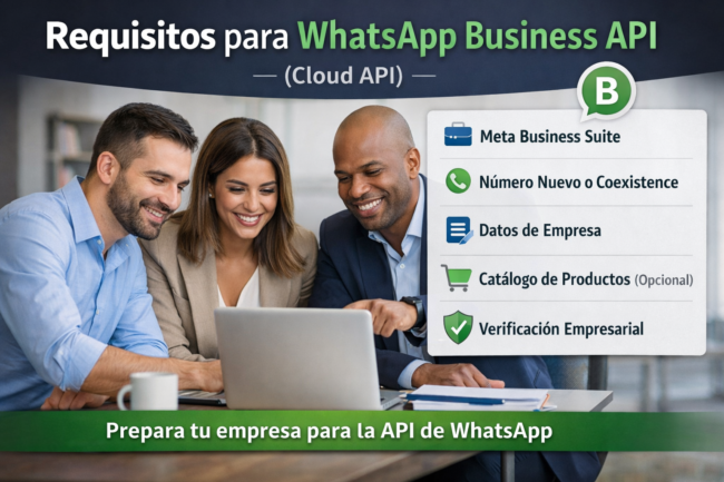 requisitos whatsapp api
