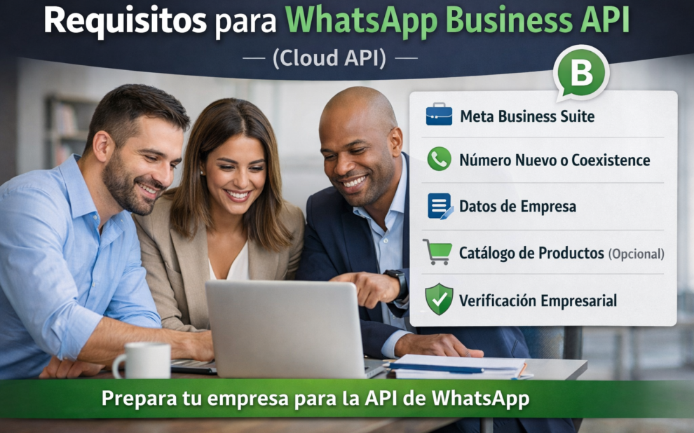 requisitos whatsapp api